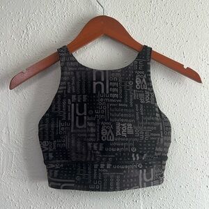 Lululemon Longline High Neck sports bra